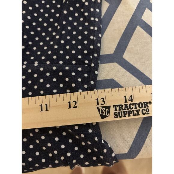 Forever 21 Retro Look Navy And White Polka Dot Dress Medium - Picture 2 of 5
